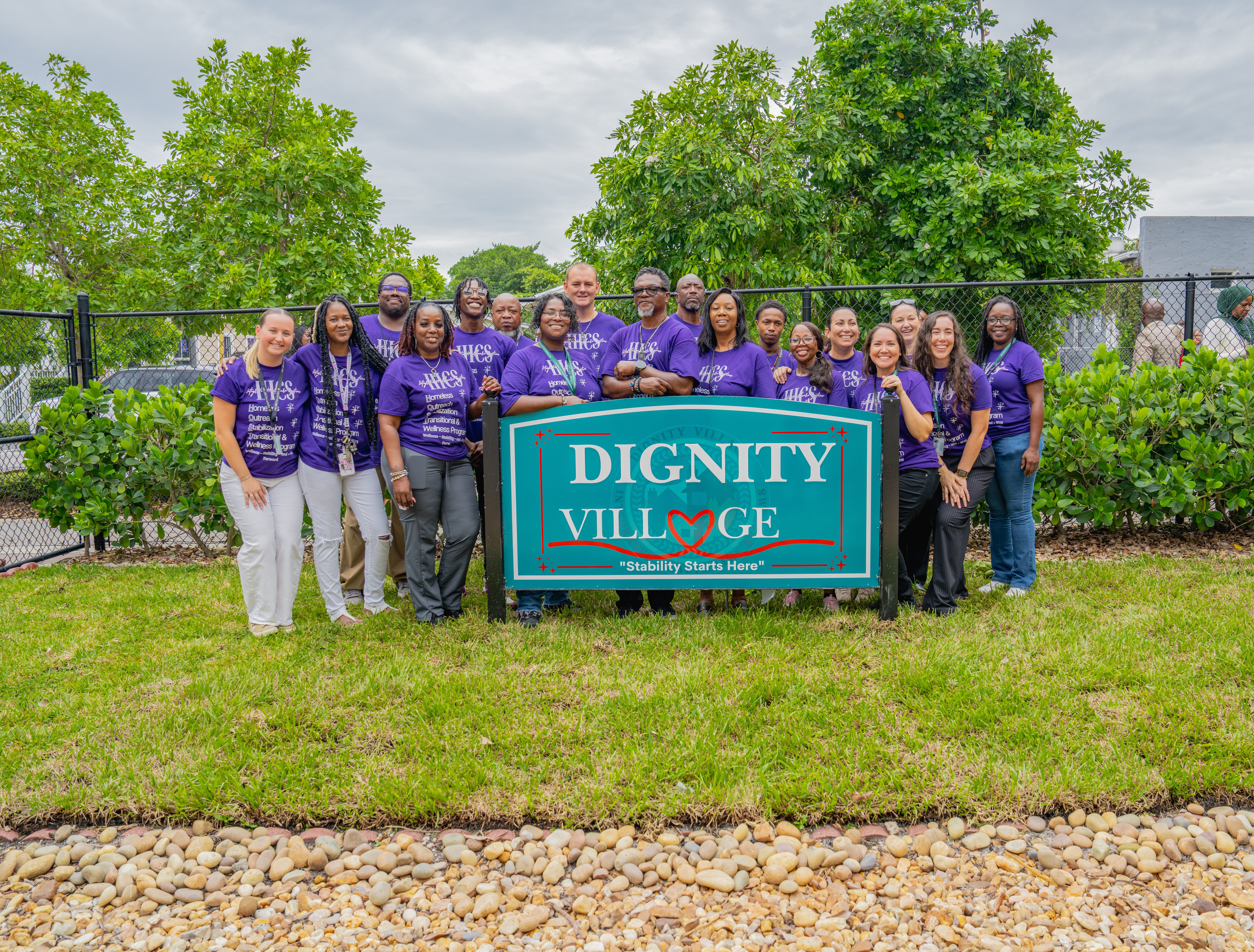 IHCS team at Dignity Village